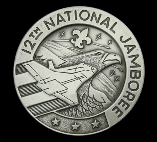 LF26157 *NOS* 1989 ***BOY SCOUTS OF AMERICA*** 12ª Hebilla Jamboree Nacional - Imagen 1 de 2