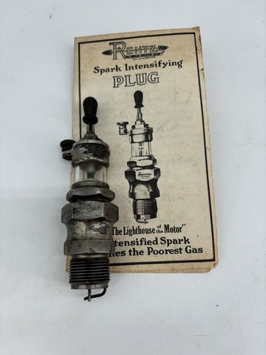 Antike Rentz sichtbarer Leuchtturm Zündkerze Oldtimer Intensiv Auto Hit & Miss