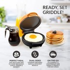 Nostalgia MyMini Personal Electric Non stick Griddle Eggs Omelettes Pancakes VAT
