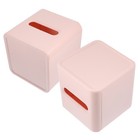 2 Pcs Napkin Dispenser Tissue Box Cover Rectangle Facial Tissues Cube Boxes