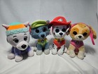 Ty Beanie Boos Lot x4 Paw Patrol Jouet Peluche Collection Mignon Doux Enfants Jouets Chiens