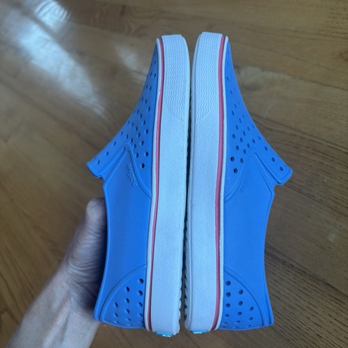 Native Miles Schuhe blau rot periwinkle Jungen Mädchen Wasser Slipper Kinder Jugend Gr. 2 - Bild 3 von 10