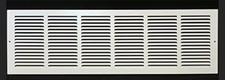 Metal FAB Inc Baseboard Return Air Grille White - 30 x 6 in Durable Finish