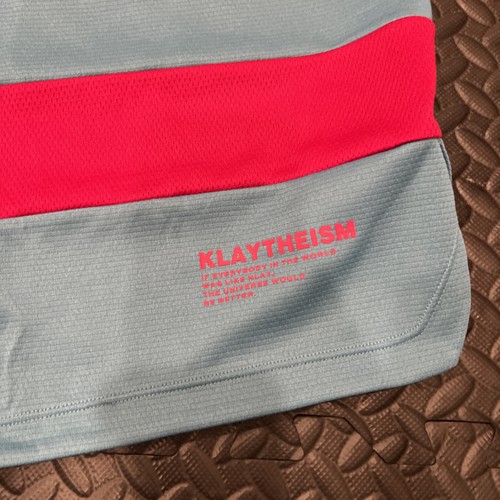Raro Nuevo Pantalones Cortos de Baloncesto ANTA Klaytheism Magenta/Azul Talla 5XL Klay Thompson - Imagen 9 de 9
