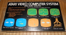 Atari 2600 Console Original 4 switch Console In Box Joystick game WORKING lot
