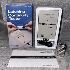 New Micronta Latching Continuity Circuit Tester 22-110 Vintage Radio Shack Cars