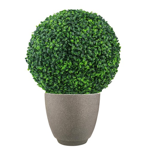 Sunnyglade 2 PCS 15.7 inch 4 Layers Artificial Plant Topiary Ball Faux Boxwoo... - Picture 2 of 7