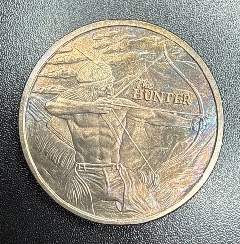 2017 The Hunter Buffalo Archery Bow 1oz .999 Fine Silver Round