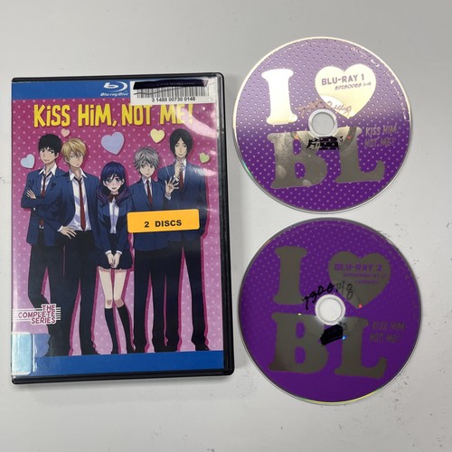 Kiss Him Not Me Complete Anime Series DVD - Yaoi EX LIBRARY COPY - Bild 1 von 2