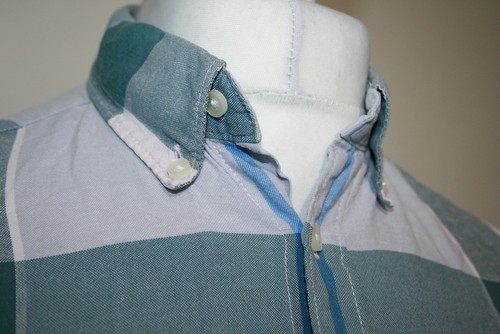 Barbour Douglas Check Shirt -S- Tailored Fit - Multicoloured - Linen Cotton Top - Picture 4 of 12