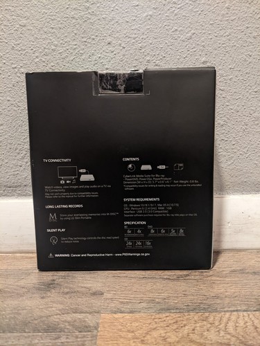 LG Ultra Slim Portable BDXL Blu-ray DVD Writer Reader WP50NB40 M-Disc Drive - Picture 2 of 5