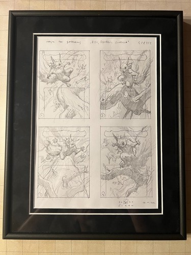 MTG Original Art Chatterfang, Squirrel General Rough Sketches by Milivoj Ceran - Bild 1 von 7