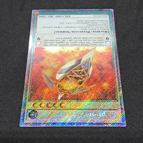 Qliphort Scout RA04-EN236 1st Edition Platinum Secret Rare NM Yu-Gi-Oh! Card - Picture 4 of 6