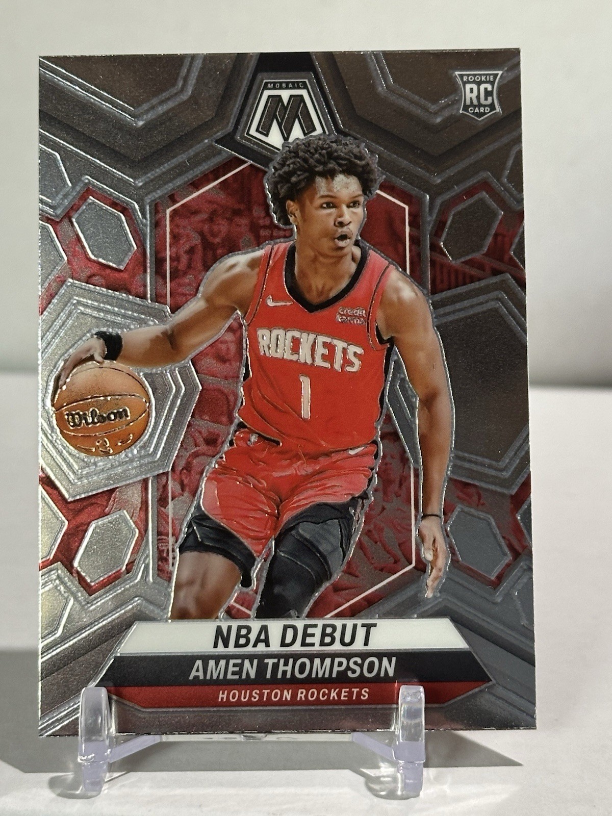 2023-24 Panini Mosaic - NBA Debut Amen Thompson #269 (RC)
