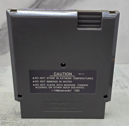 Dr. Jekyll and Mr. Hyde (Nintendo Entertainment System NES) w/Sleeve - Picture 4 of 6