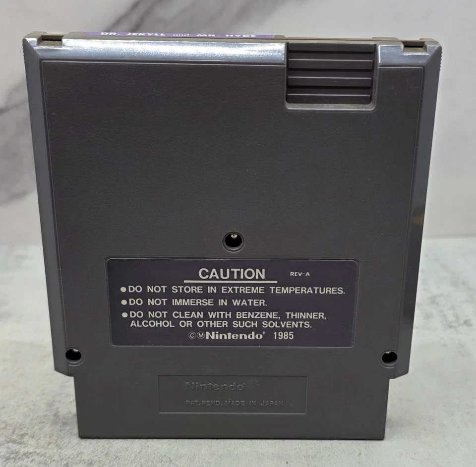 Dr. Jekyll and Mr. Hyde (Nintendo Entertainment System NES) w/Sleeve - Image 4 of 4