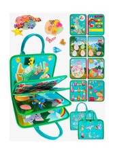 Dinosaur Busy Board Montessori Toys for Toddlers 1-3   Sensory Lear... Fas