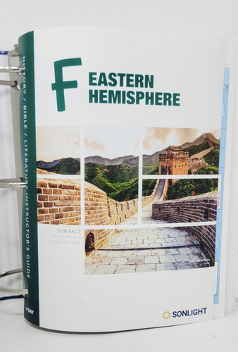 Sonlight F Eastern Hemisphere Grades 6-9 Homeschool 4 Day Schedule - Picture 3 of 6