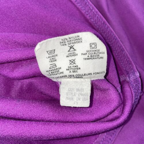 Chaqueta térmica grande para mujer PATAGONIA VINTAGE púrpura FA99 Y2K cremallera completa 24601 - Imagen 13 de 21