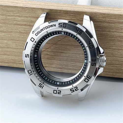 Caja de reloj de acero de 44 mm para movimiento NH34/NH35/NH36/4R35A/4R36A para esfera de 28,5 mm - Imagen 6 de 18