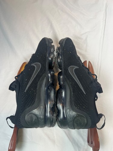 Nike Air Vapormax 2021 FK Uomo 9 Flyknit Triple Nero Antracite DH4084-001 Palestra - Foto 15 di 24