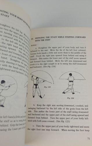 RARE 1975 KUNG FU ADVANCED STAFF FIGHTING TECHNIQUES BY MARTIAL ARTS INC - Picture 9 of 10