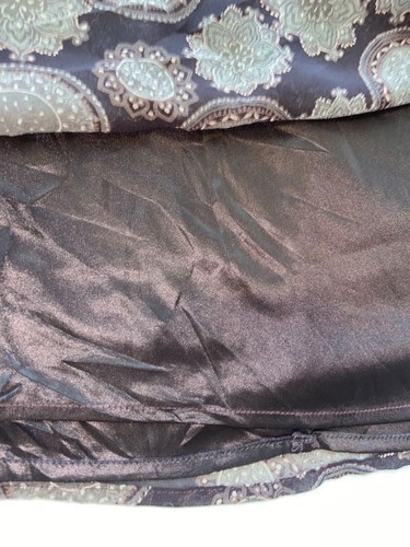 Vintage Boho Peasant Bohemian Brown Skirt Size 14 Hippie Festival Abstract Chic - Picture 7 of 11