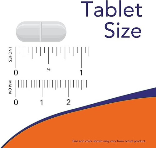 NOW FOODS L-Lysine 500 mg - 100 Tablets - Picture 4 of 6