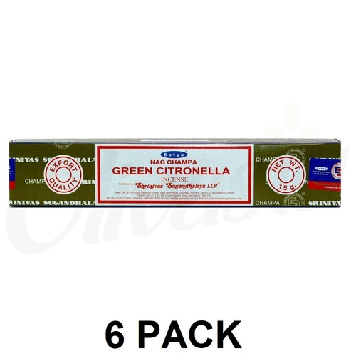 6 Packs Satya Original Nag Champa Incense Sticks Joss Insense Genuine All Scents - Picture 41 of 43