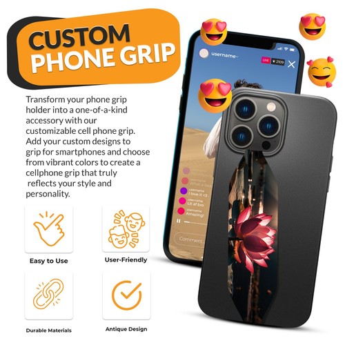 Universal Phone Grip Straps for Secure Handling | Reversible - Friends- - Picture 3 of 78