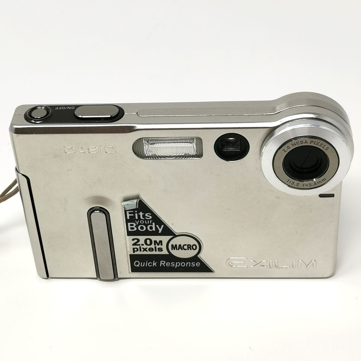 CASIO EXILIM EX-S20 シルバー　デジカメ CASIO EXILIM EX-S20 Silver Compact Digital Camera 2.0MP From