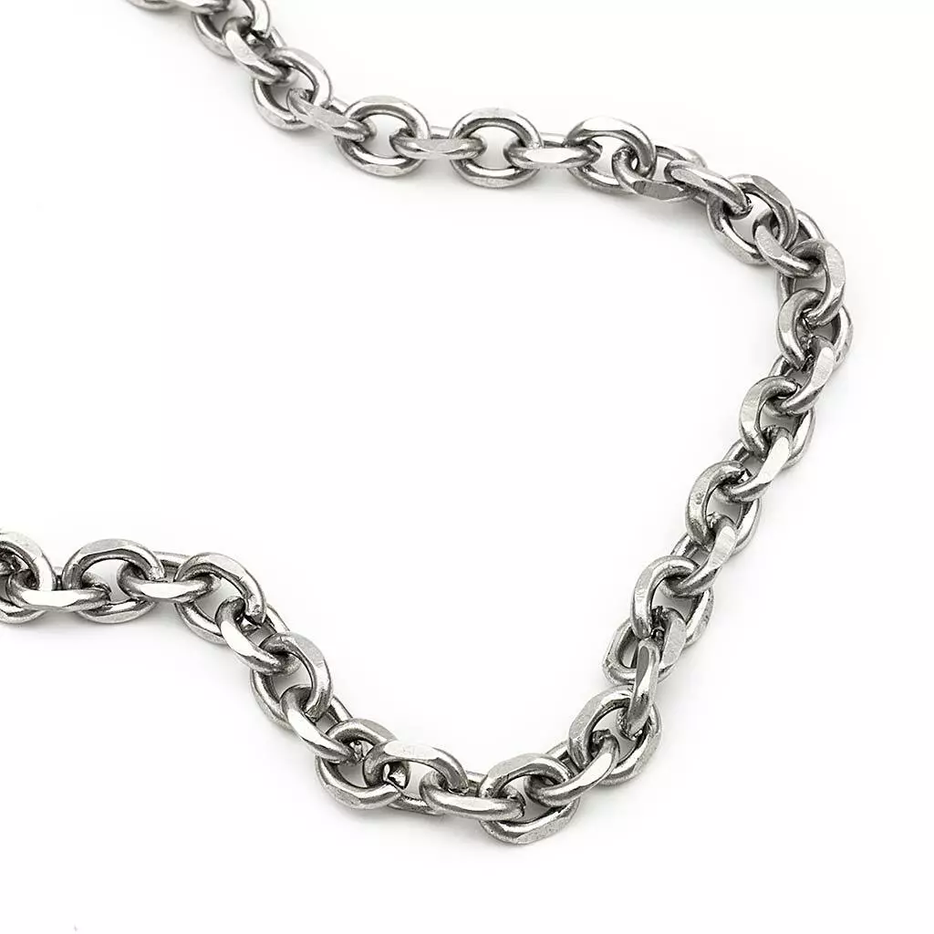 Stainless steel deals cable necklace
