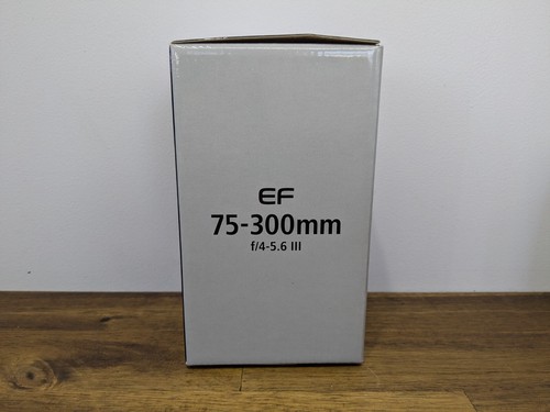 Canon EF 75-300mm f4-5.6 III Zoom Lens - Excellent Condition! - Picture 11 of 11