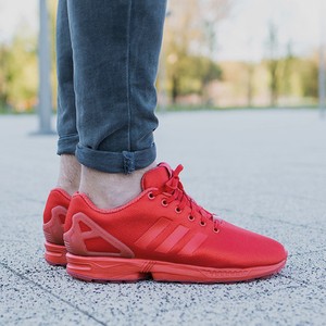 red adidas flux mens