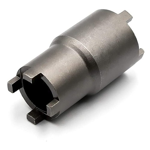 Motorcycle Clutch Hub Lock Nut Spanner Socket Wrench Repair Removal Tool 20/24mm - Foto 3 di 10