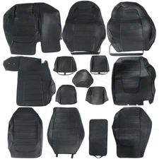 New Factory Style Leatherette Seat Covers Fit for 17-21 Honda CRV CR-V EX