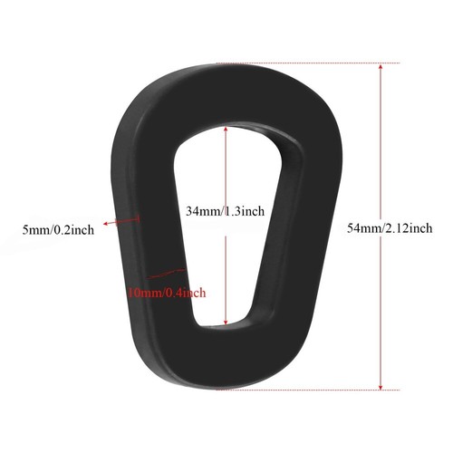 New 5Pack Metal Fuel Can Spout Gerry Jerry Rubber Seal Fits 5 10 20 Litre Cans - Picture 3 of 3