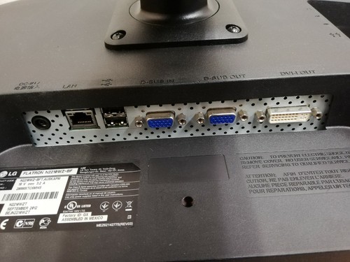 LG Flatron N2210WZ-BF 22" Widescreen LCD Monitor LED-Backlit Zero-Client - Picture 5 of 6