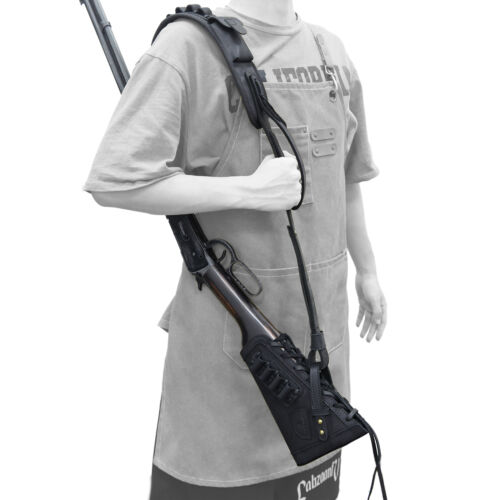 Buttstock fucile da caccia senza foratura, cinghie di imbracatura con anello di imbracatura .357 .308.22LR - Foto 31 di 42