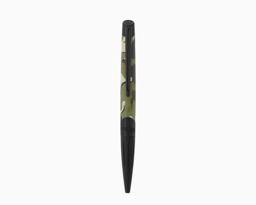 S.T. DUPONT PENNA A SFERA DEFI MILLENNIUM FINITURA CAMO VERDE 405050 - Picture 1 of 4