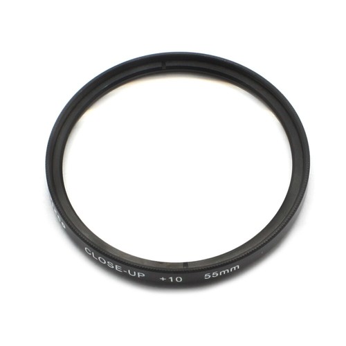 55mm Close-up Filter Ring +10 For SLR Camera/Digital Camera/Camcorder DV - Picture 1 of 6