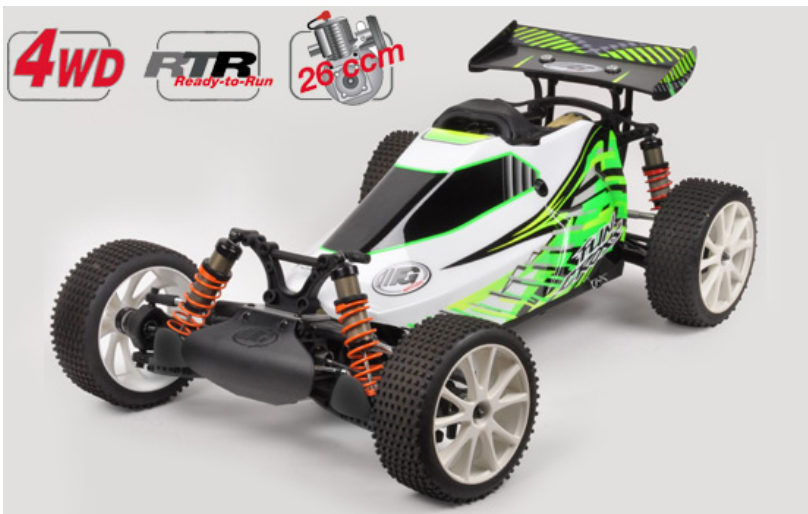 FG modelo Sport Fun Cross wb535 rtr 2,4 GHz Funke 26ccm verbrenner 670060r FG modelo Sport Fun Cross wb535 rtr 2,4 GHz Funke 26ccm verbrenner 670060r