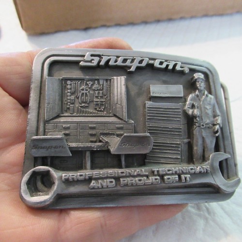 VINTAGE SNAP-ON TOOLS GÜRTELSCHNALLE