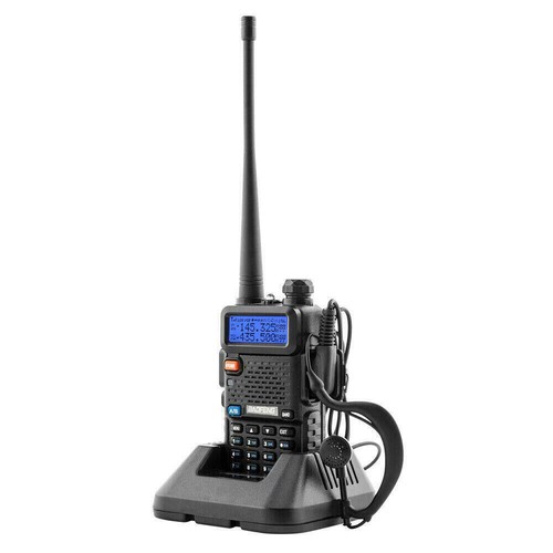 2X Baofeng UV-5R Funkgerät Walkie Talkie Sprechfunkgeräte Handfunkgerät 128CH - Zdjęcie 11 z 11