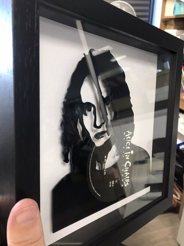 Layne Staley von Alice in Chains - Wir sterben jung gerahmte Vinyl Schallplatte Kunst 1990 - Bild 4 von 5