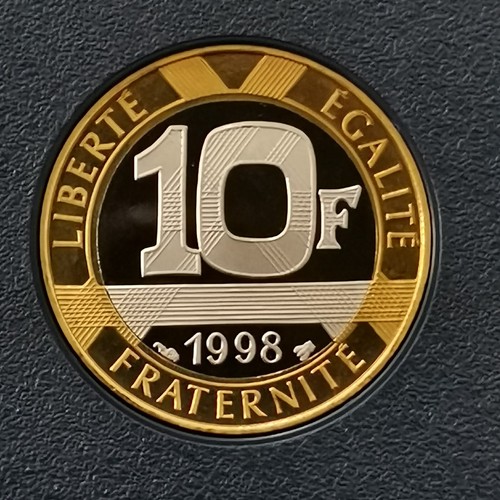 10 FRANCS GENIE DE LA BASTILLE 1998 BE BELLE EPREUVE 7404 Ex. FRANCE / UNC ISSUE - Picture 1 of 2