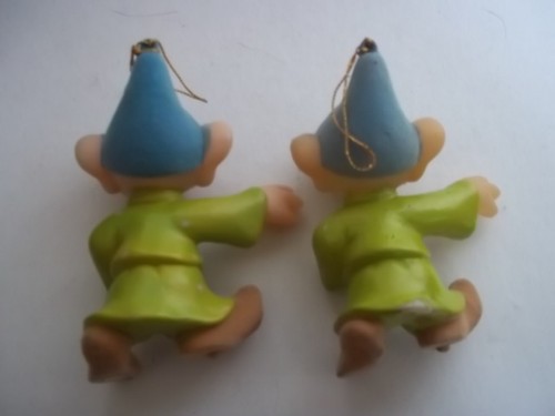 Disney Dopey Ornaments (2) 4.5" China - Picture 2 of 4