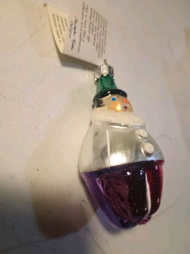 Vintage Christopher Radko Clown Christmas Ornament Small - Picture 3 of 7