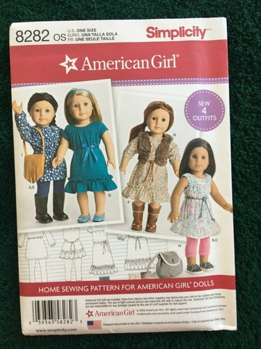 Simplicity Doll Patterns ~ All Patterns are Size 18 * ~ * ~ * ~ * ~ Listing 1478 - Picture 34 of 113