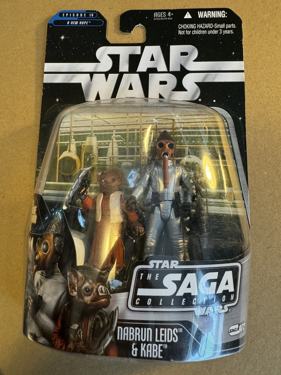 スター・ウォーズ　カンティーナ　エイリアンズ Star Wars Saga Collection NABRUN LEIDS & KABE sealed Figures